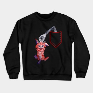 demon in your pocet Crewneck Sweatshirt